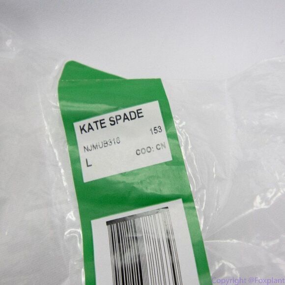 NWT kate spade Cherry toss tie-front top, French cream, all cotton - Picture 10 of 10